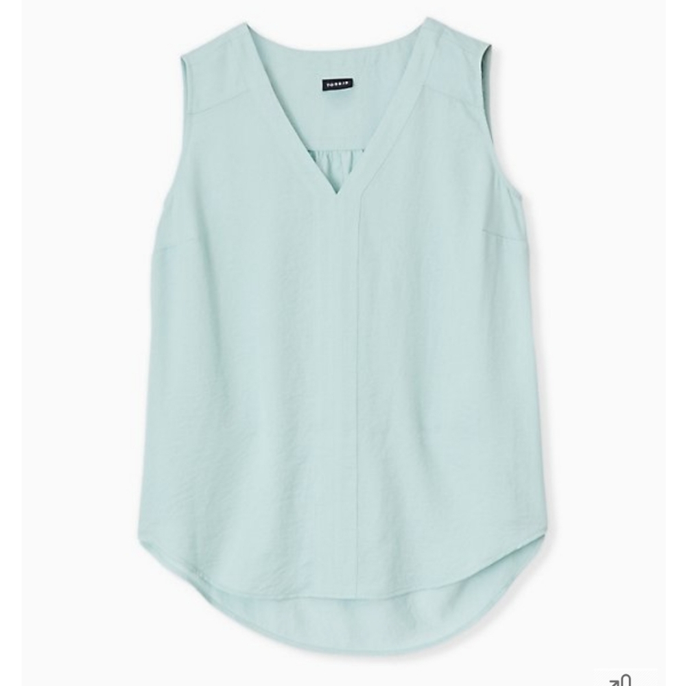 Torrid Textured Satin Pullover Tank